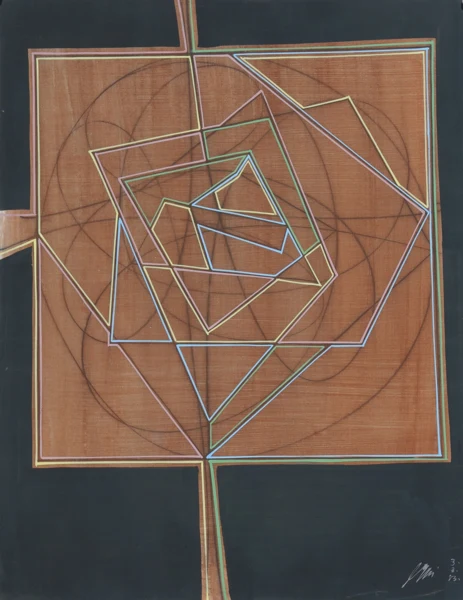 Hans Erni — Abstrakte Komposition, 1986
