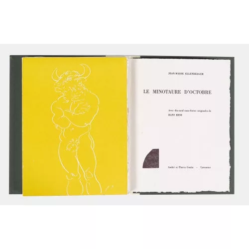 Hans Erni — Jean-Marie Ellenberger: "Le Minotaure d′Octobre".