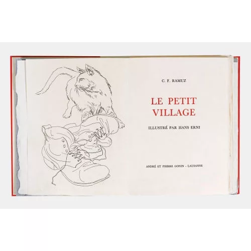 Hans Erni — Charles Ferdinand Ramuz: "Le petit village".