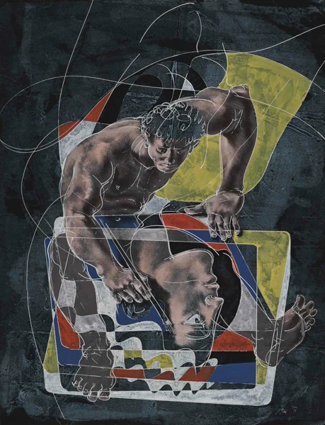 Hans Erni — Zeichner, 1993