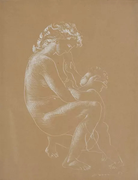 Maternité. Femme et enfant