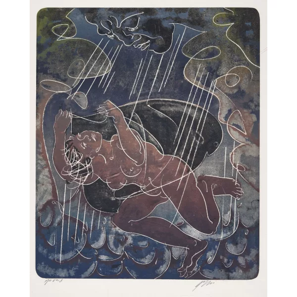 Hans Erni — "Regenschauer".