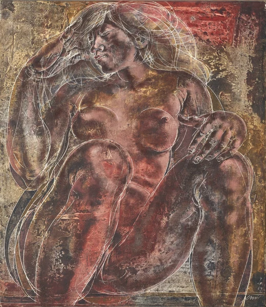 Hans Erni — Weiblicher Akt, 1967