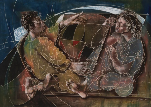Hans Erni — Leichtgläubige, 1986