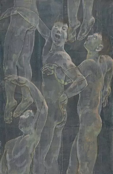 HANS ERNI — Schwimmer. 1952. — Koller Auktionen