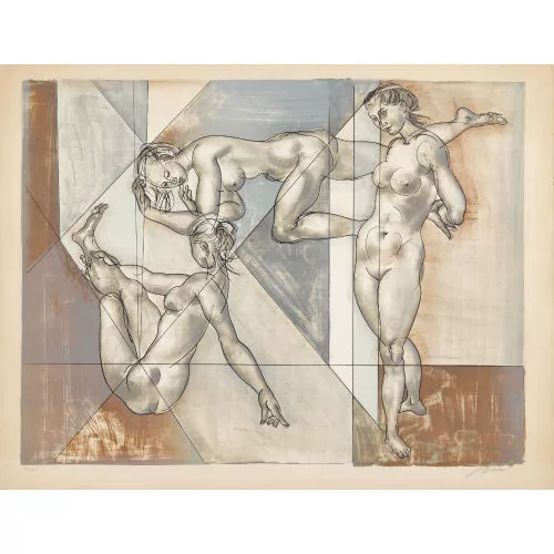 Hans Erni — Gymnasiastinnen.