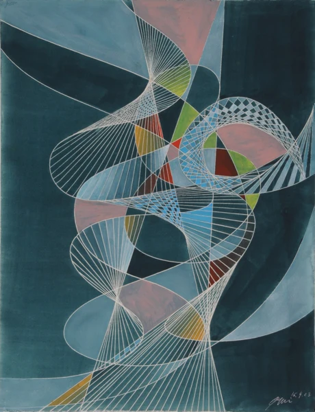 Hans Erni — L'oeil du tornado, 2003