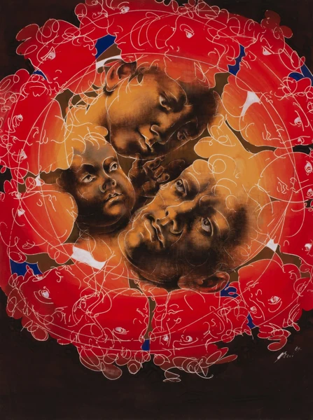 Hans Erni — Umkreis der Familie, 1969