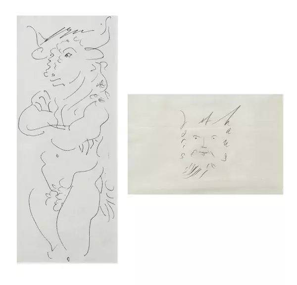 Hans Erni (1909-2015), deux dessins — DognyAuction