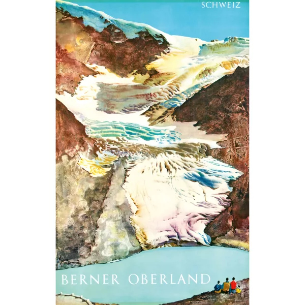 Hans Erni — "Berner Oberland Schweiz".