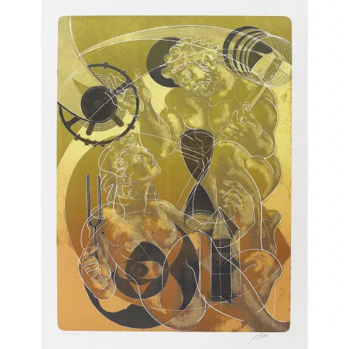 Hans Erni — "Zeitmessung".
