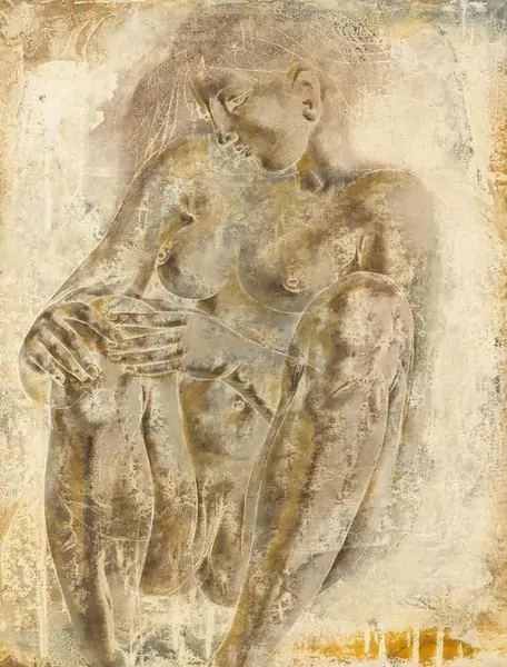 HANS ERNI — Sitzender weiblicher Akt. 1963. — Koller Auktionen