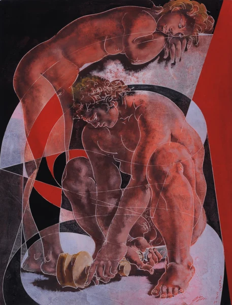 Hans Erni — Pygmalion XIII, 1974