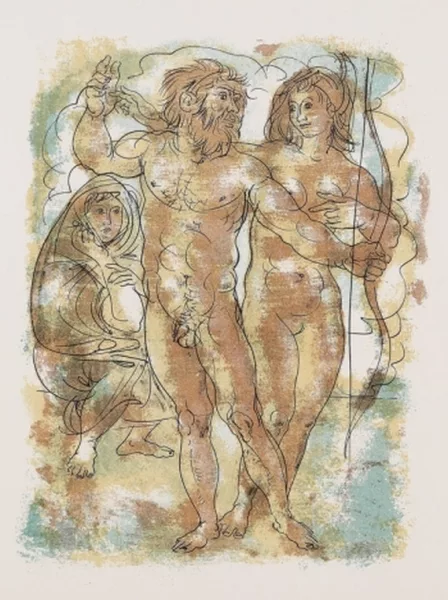 Hans Erni — Homer, Odyssee. 1958