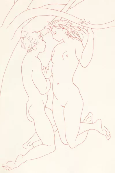 Hans Erni — Virgil, Les Bucoliques 1960