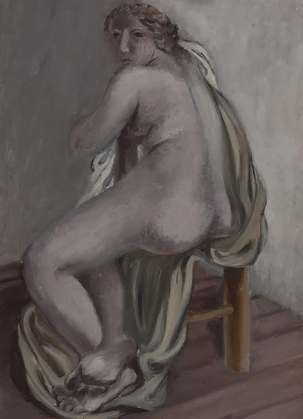 Hans Erni — Rückwärtsblickender Akt, 1932