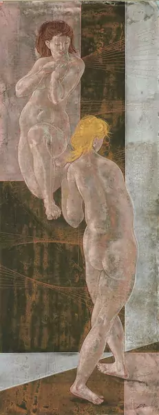 HANS ERNI — Zwei weibliche Akte. 1958. — Koller Auktionen
