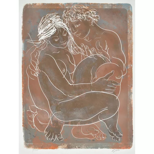 Hans Erni — "Daphnis und Chloë".