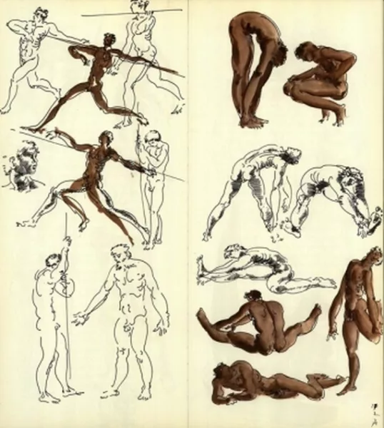 Hans Erni — Milon. 1972