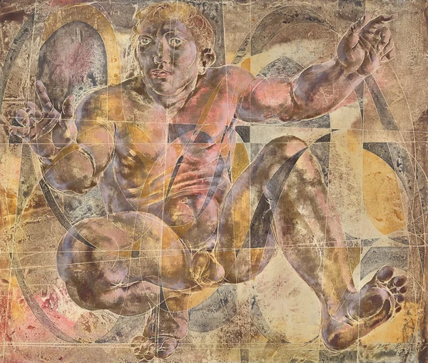 Hans Erni — Kybernetes, 1964