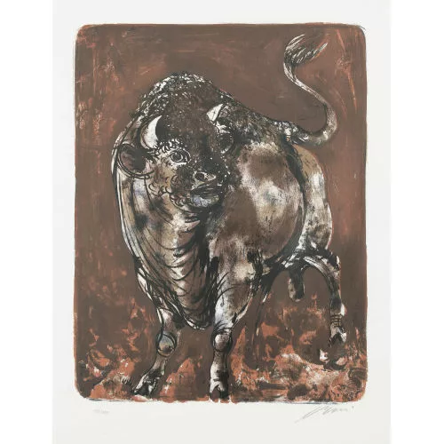 Hans Erni — Stier.