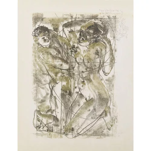 Hans Erni — "Liebespaar".