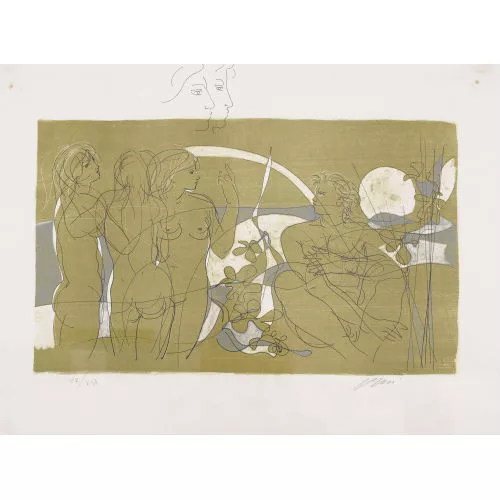 Hans Erni — Das Urteil des Paris.