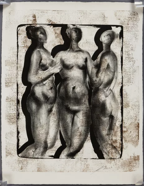 Hans Erni — Hans Erni (1909), Nu féminin, Couple, mère et enfant