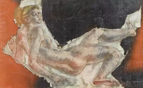 HANS ERNI — Liegender Frauenakt. 1957. — Koller Auktionen