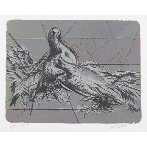 Hans Erni — Zwei Tauben.