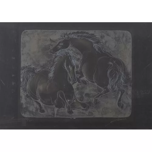 Hans Erni — "Zwei Pferde II".