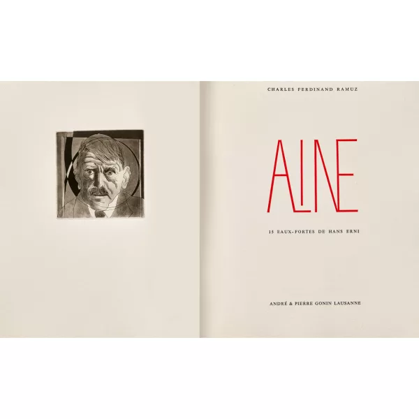 Hans Erni — Charles Ferdinand Ramuz: "Aline".