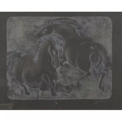 Hans Erni — "Zwei Pferde II".