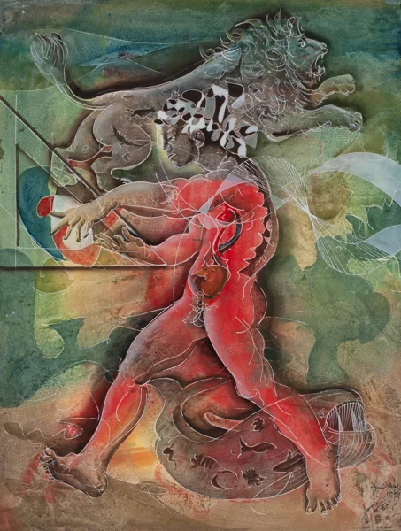 Hans Erni — Orpheus, 1999