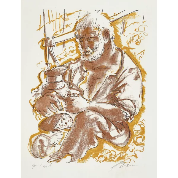 Hans Erni — "Winzer".