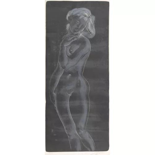 Hans Erni — "Mädchen mit goldenem Haar".