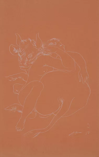 Hans Erni — Zwei Zeichnungen: Europa, 1958; Wilhelm Tell