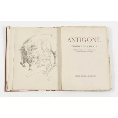 Hans Erni — "Antigone/Tragédie de Sophocle".