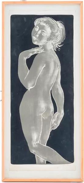 Jeune femme nue