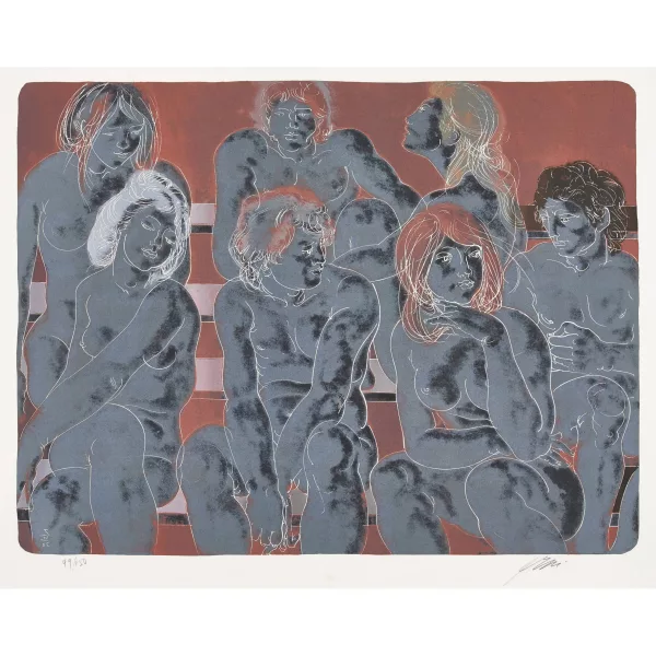 Hans Erni — "Arbeitspause".