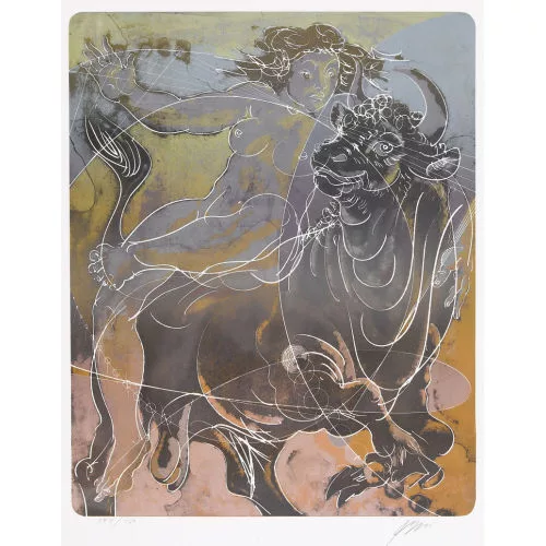 Hans Erni — "Stier".