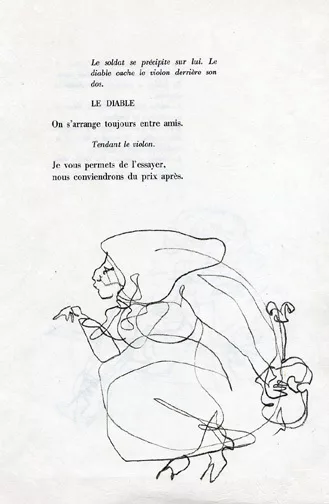 Hans Erni — Portfolio. L'histoire du soldat, 1960