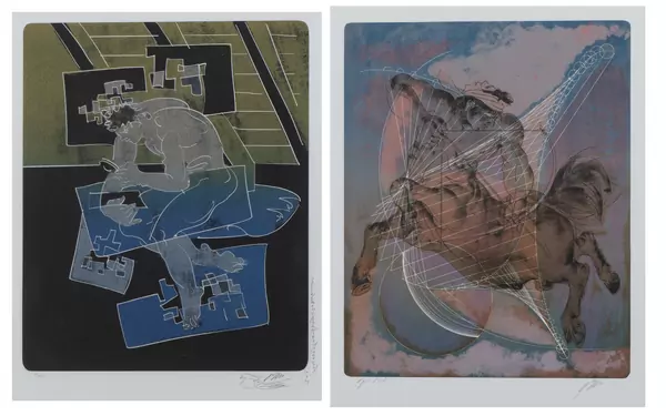 Hans ERNI (1909-2015), ensemble de deux lithographies — DognyAuction