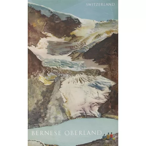 Hans Erni — "Schweiz Bernese Oberland".