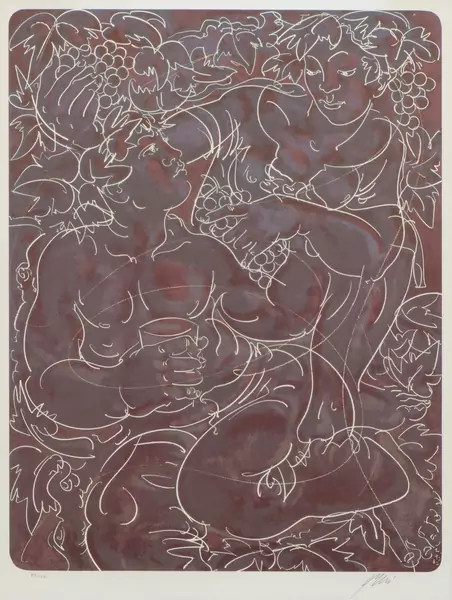 Hans ERNI (1909-2015), "Herbst", 1985, lithographie couleur — DognyAuction