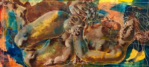 HANS ERNI — Mother and child. 1967. — Koller Auktionen