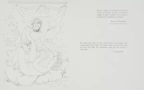 Hans Erni — Buch. Le Banquet, 1941