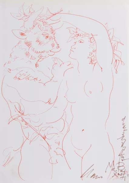 Hans Erni — Buch. Daphnis & Chloé, 1950