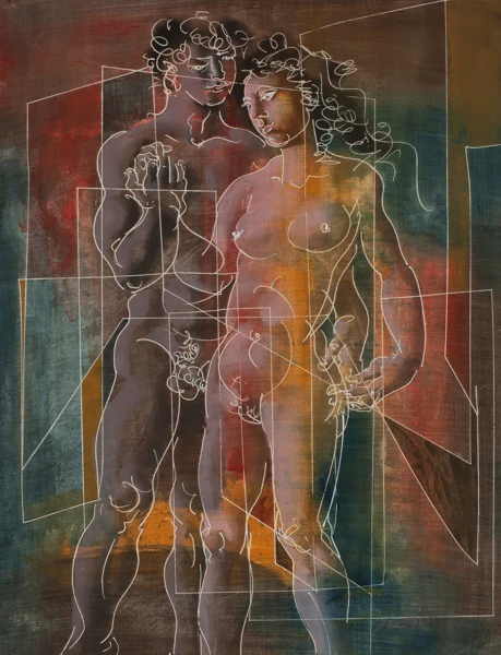Hans Erni — Unterstützung, 1986