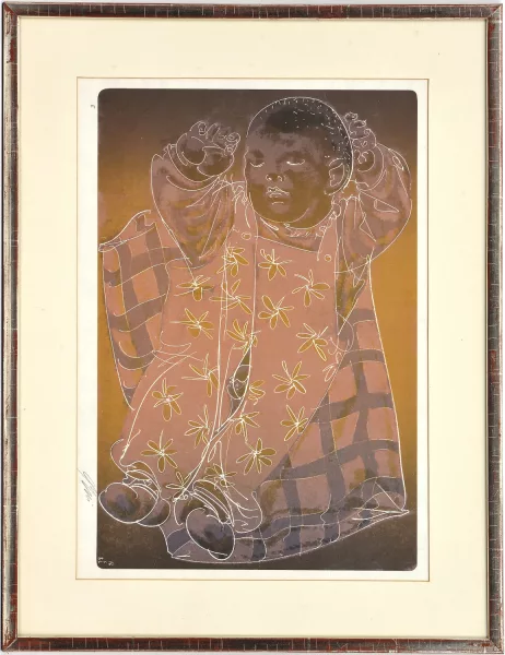 Hans Erni — Bébé,